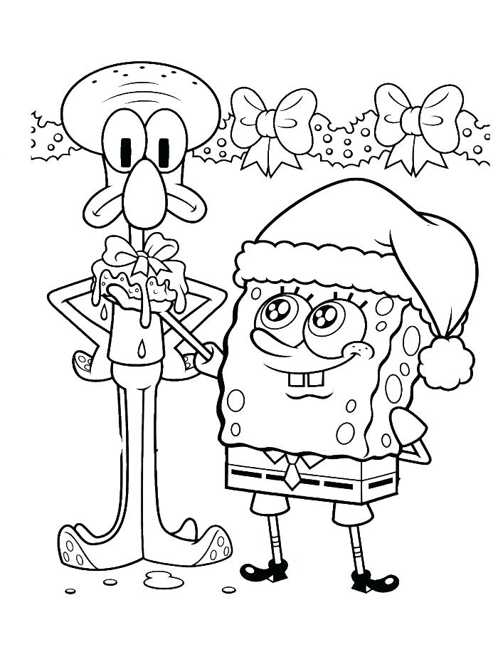 700x923 Squidward Coloring Pages Coloring Pages For Squidward Playing