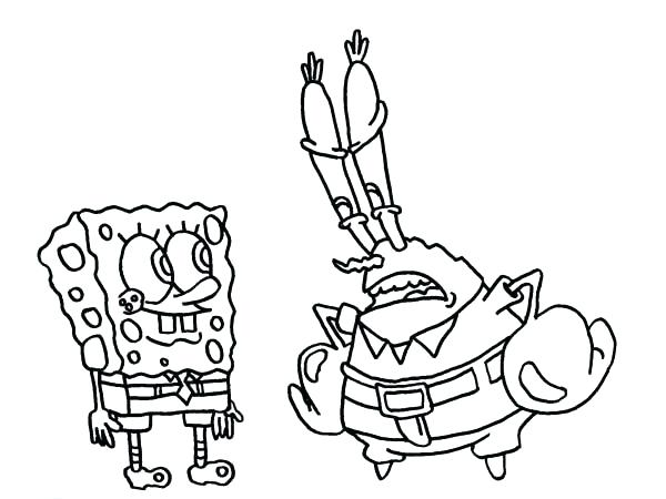 600x450 Squidward Coloring Pages Coloring Pages Is Disappointed To Page