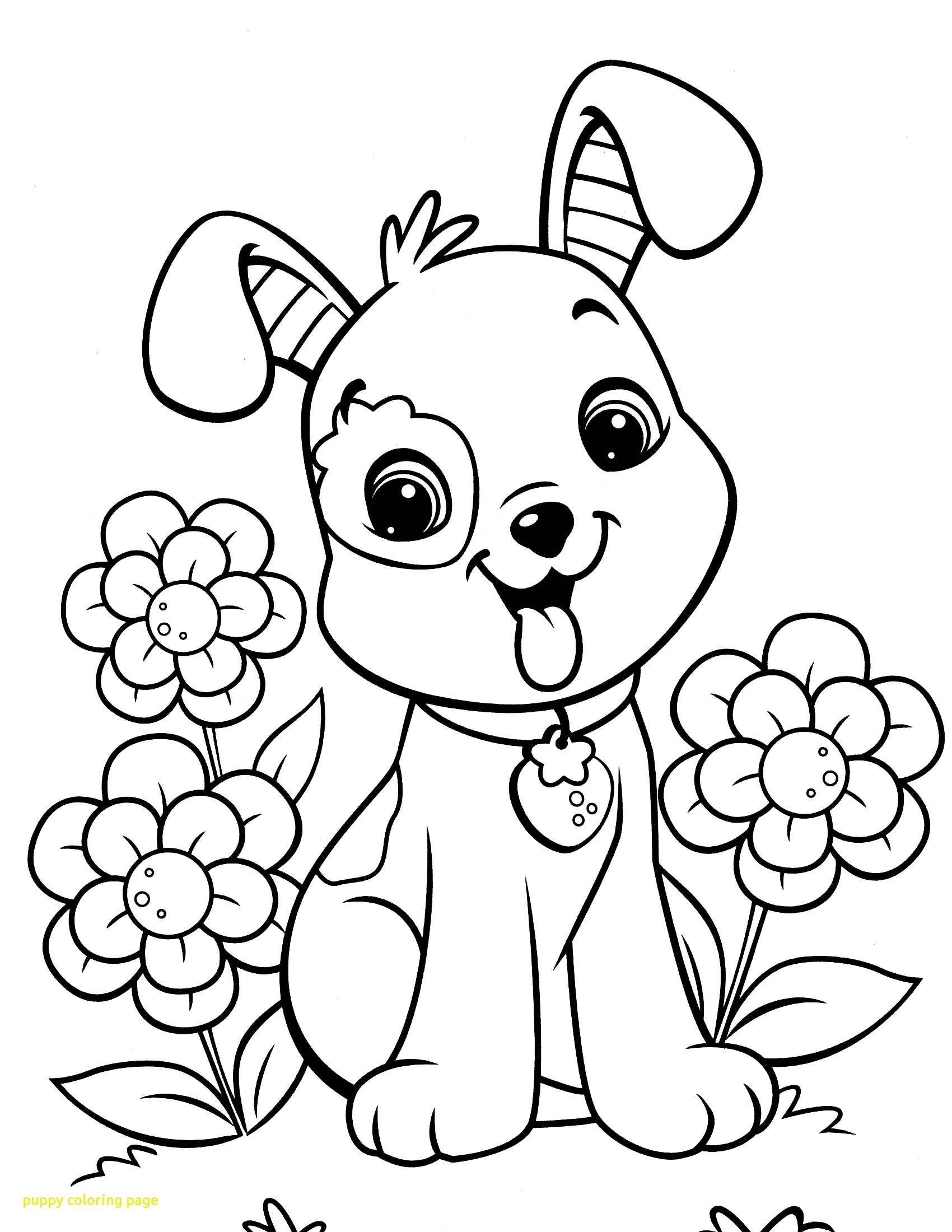 Puppy Coloring Page With Princess Puppy Coloring Pages Download 1700x2200 Puppy Coloring Page With Princess Puppy Coloring Pages Download