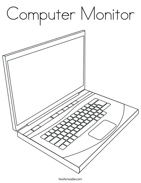 Computer Parts Colouring Pages Computer Coloring Sheets 468x605 Computer Parts Colouring Pages Computer Coloring Sheets