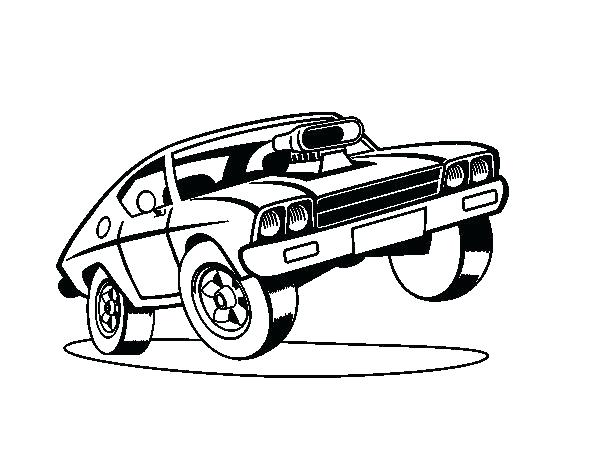 600x470 Coloring Pages Of Muscle Cars Muscle Car Coloring Pages Muscle Car