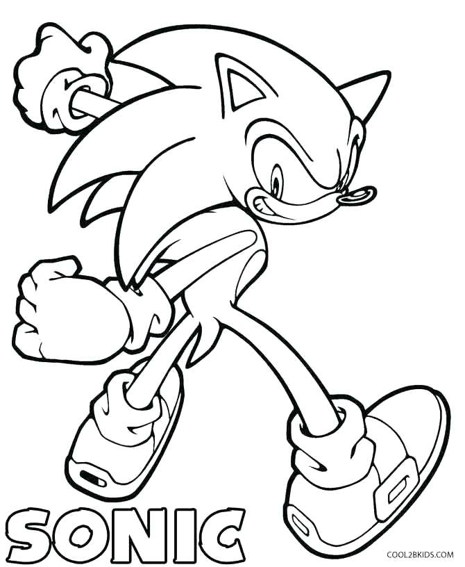 Classic Sonic Coloring Pages at GetColorings.com | Free printable ...