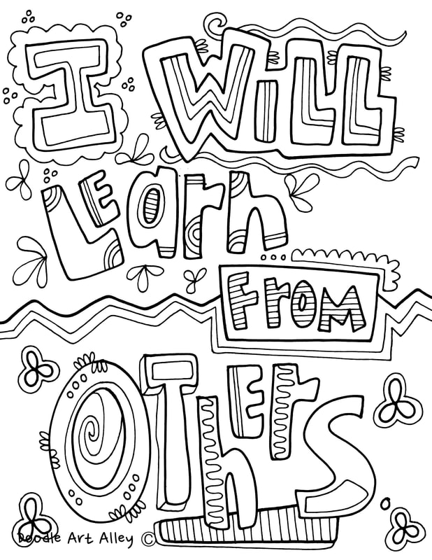 618x800 Growth Mindset Coloring Pages