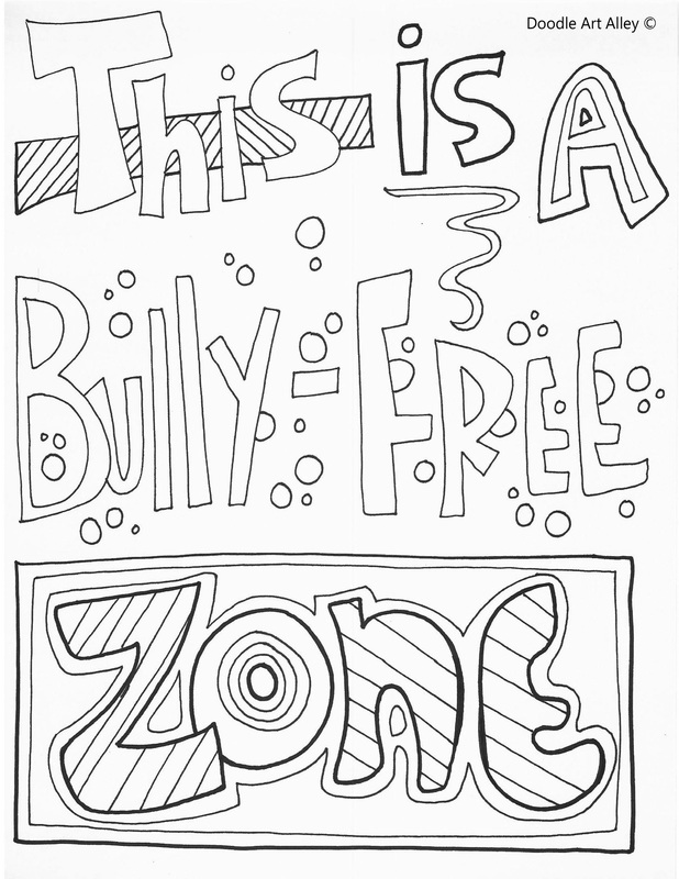 618x800 Bullying Colouring Pages No Bullying Coloring Pages Classroom