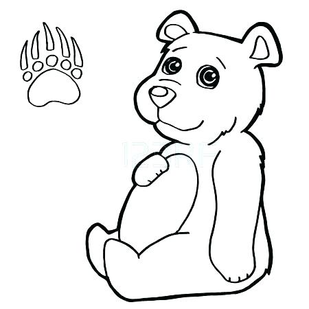 450x450 Tiger Paw Print Coloring Page Free Printable Pages Click To See