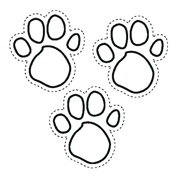 699x699 Clemson Tiger Paw Coloring Page Pictures Of Prints Print Image