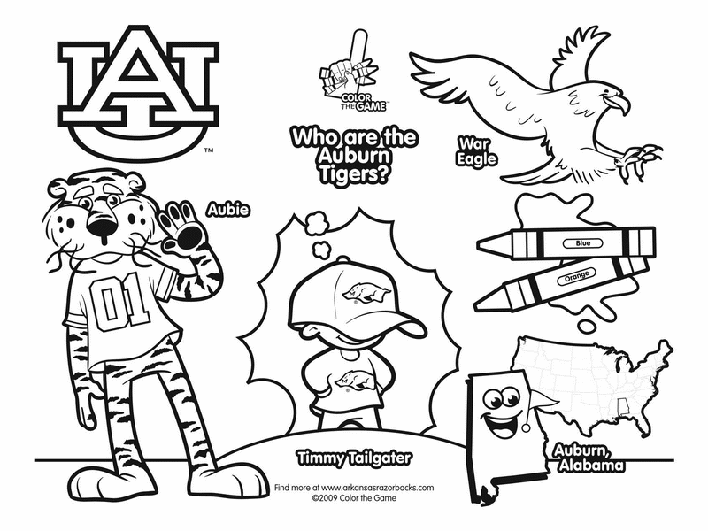 800x600 Auburn Tigers College Football Coloring Pages 01.png