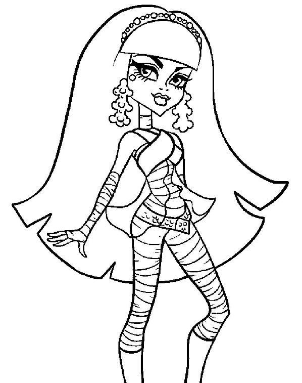 598x757 Kids N 32 Coloring Pages Of Monster High