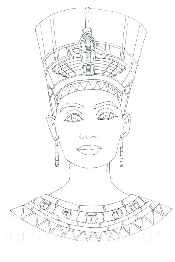 Cleopatra Coloring Page at GetColorings.com | Free printable colorings ...