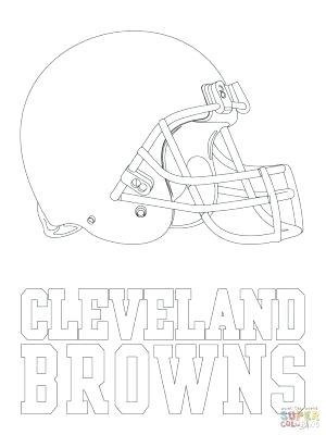 300x400 Cleveland Browns Coloring Pages Browns Coloring Pages Cleveland