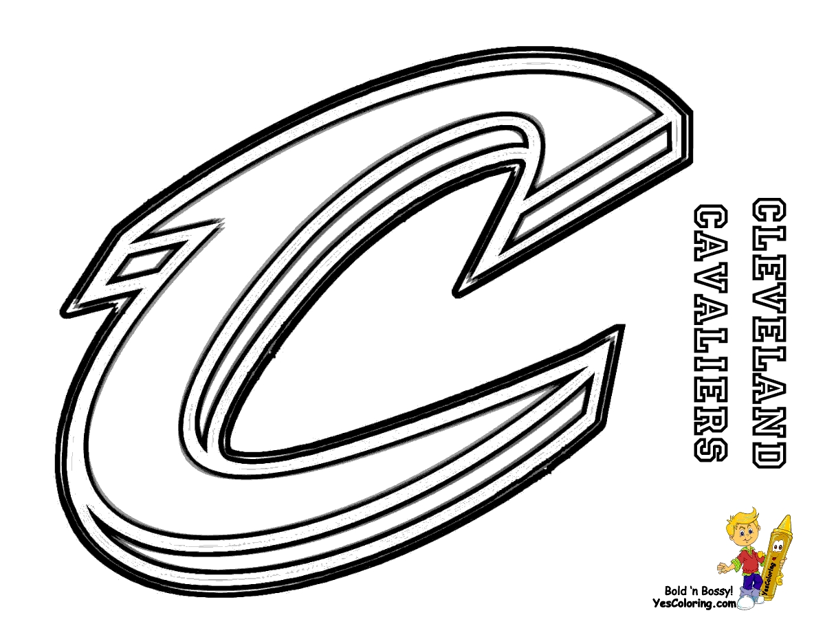 1200x927 Cavs Coloring Pages