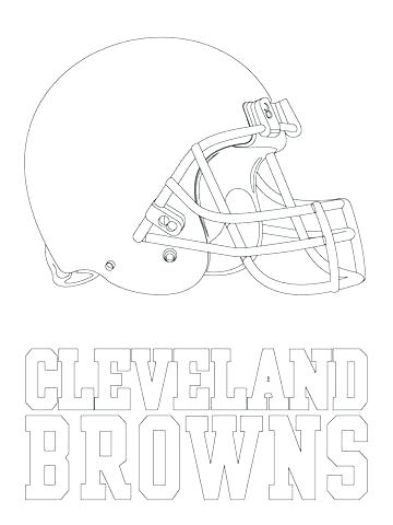 360x480 Cleveland Browns Coloring Pages Sports Coloring Book And Sports