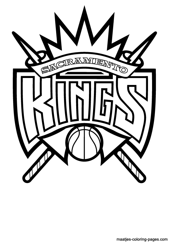 595x842 La Kings Coloring Pages