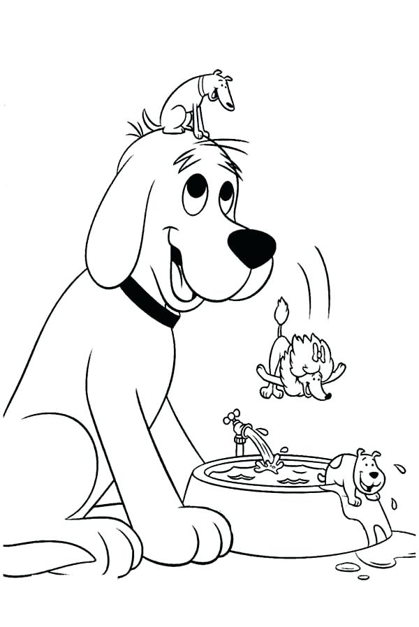 600x898 Clifford Coloring Pages Coloring Pages To Print Pictures The Big