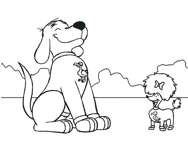 Clifford The Big Red Dog Coloring Pages Clifford The Big Red Dog 600x489 Clifford The Big Red Dog Coloring Pages Clifford The Big Red Dog