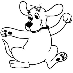 Clifford The Big Red Dog Coloring Pages at GetColorings.com | Free ...