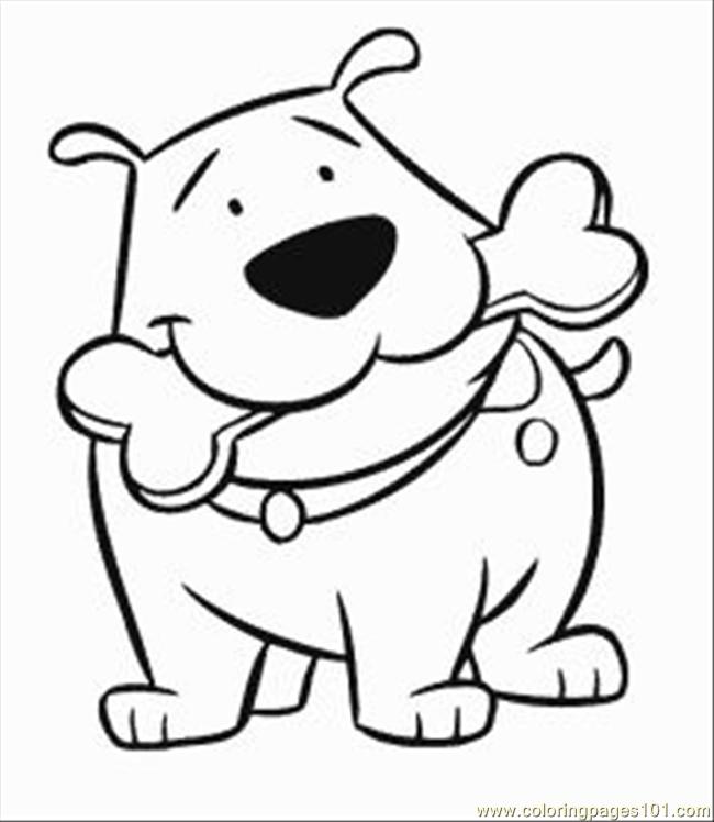 Red Dog 1 Med Coloring Page 650x748 Red Dog 1 Med Coloring Page