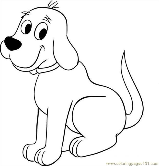Big Dog Coloring Pages Clifford The Big Red Dog Pictures To Color 650x678 Big Dog Coloring Pages Clifford The Big Red Dog Pictures To Color