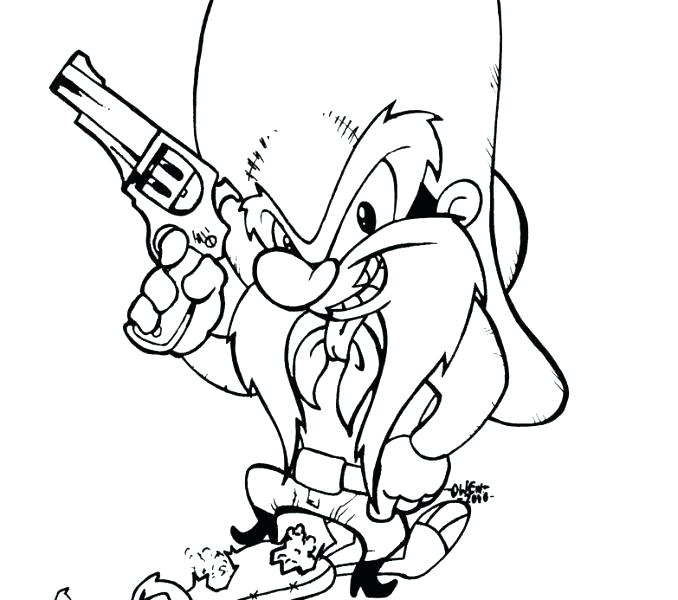 678x600 Yosemite Sam Coloring Pages Coloring Pages For Printable Yosemite