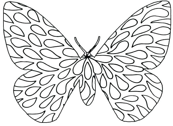 600x436 Butterflies Coloring Pages Top Butterflies Coloring Pages Kids