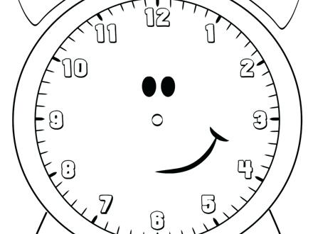 Clock Coloring Page Clock Image Coloring Pages Grandfather Clock 440x330 Clock Coloring Page Clock Image Coloring Pages Grandfather Clock