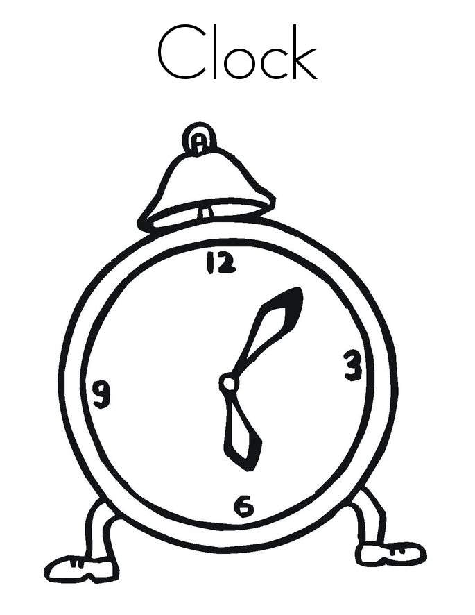 Free Printable Clock Coloring Pages For Kids Clocks, Free 685x886 Free Printable Clock Coloring Pages For Kids Clocks, Free