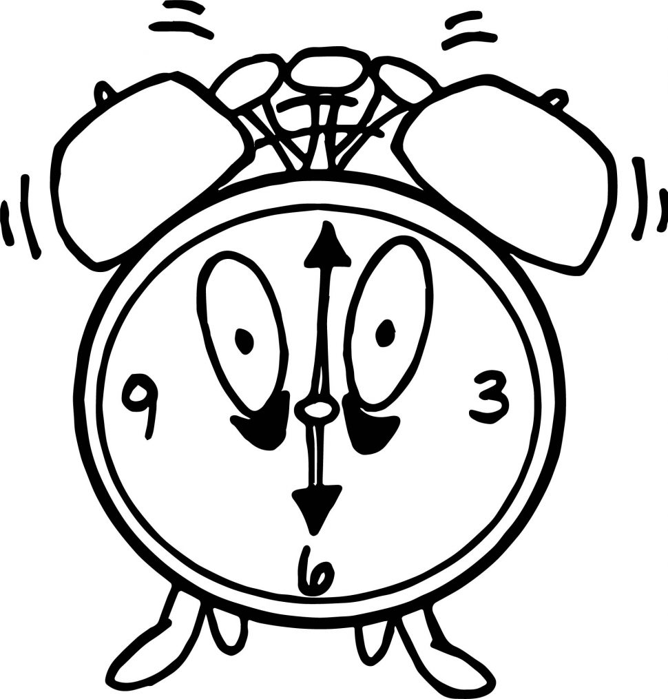 Hanging Clock Coloring Page Free Pages Online Inside 970x1015 Hanging Clock Coloring Page Free Pages Online Inside