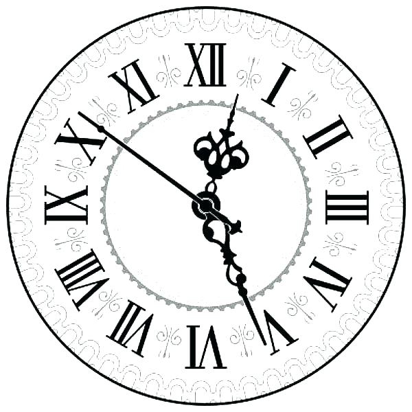 Clock Coloring Page Alarm Clock Colouring Page 600x600 Clock Coloring Page Alarm Clock Colouring Page