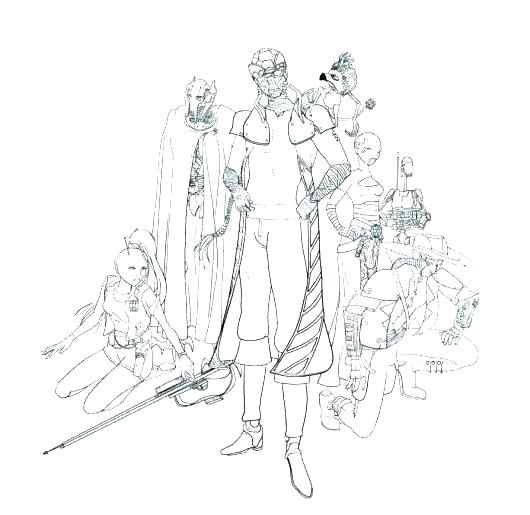 530x515 Clone Wars Coloring Page Many Interesting Cliparts Star Wars