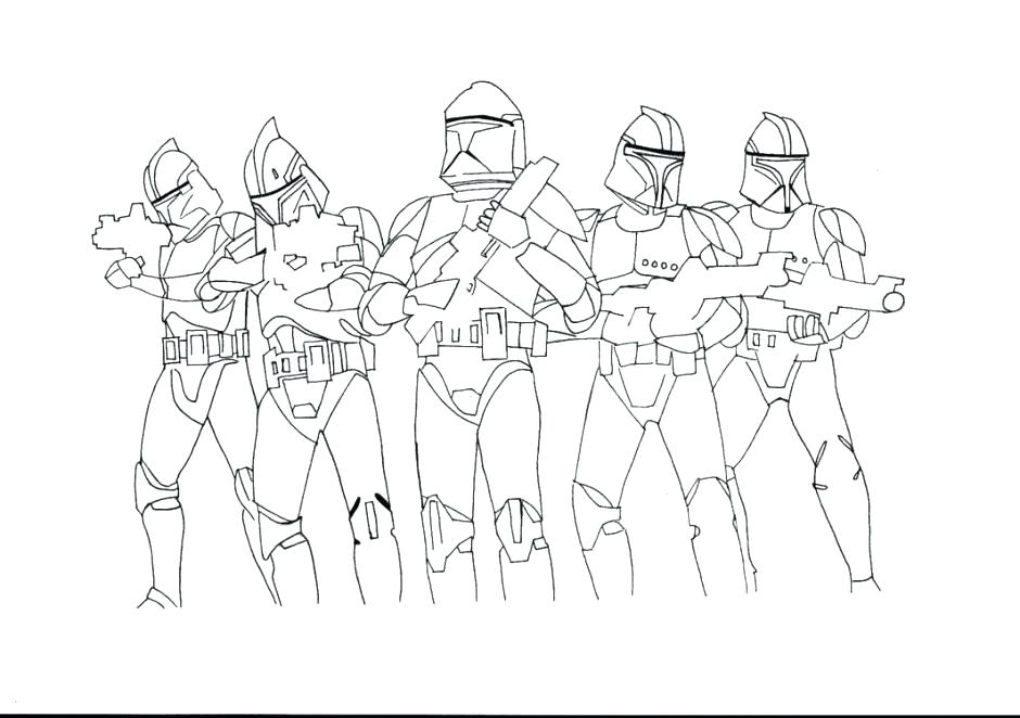 940x662 Clone Trooper Coloring Pages Clone Trooper Coloring Pages