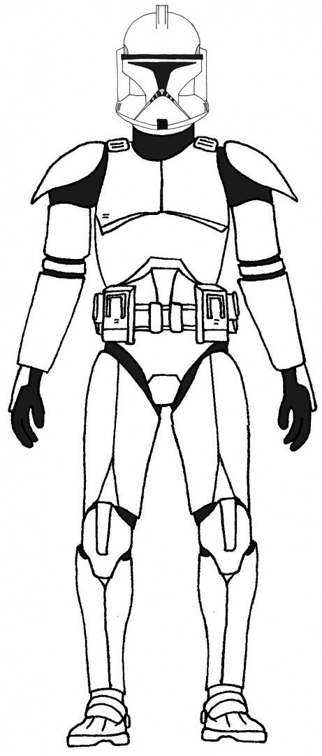 461x1080 Httpcolorings.coclone Trooper Coloring Pages