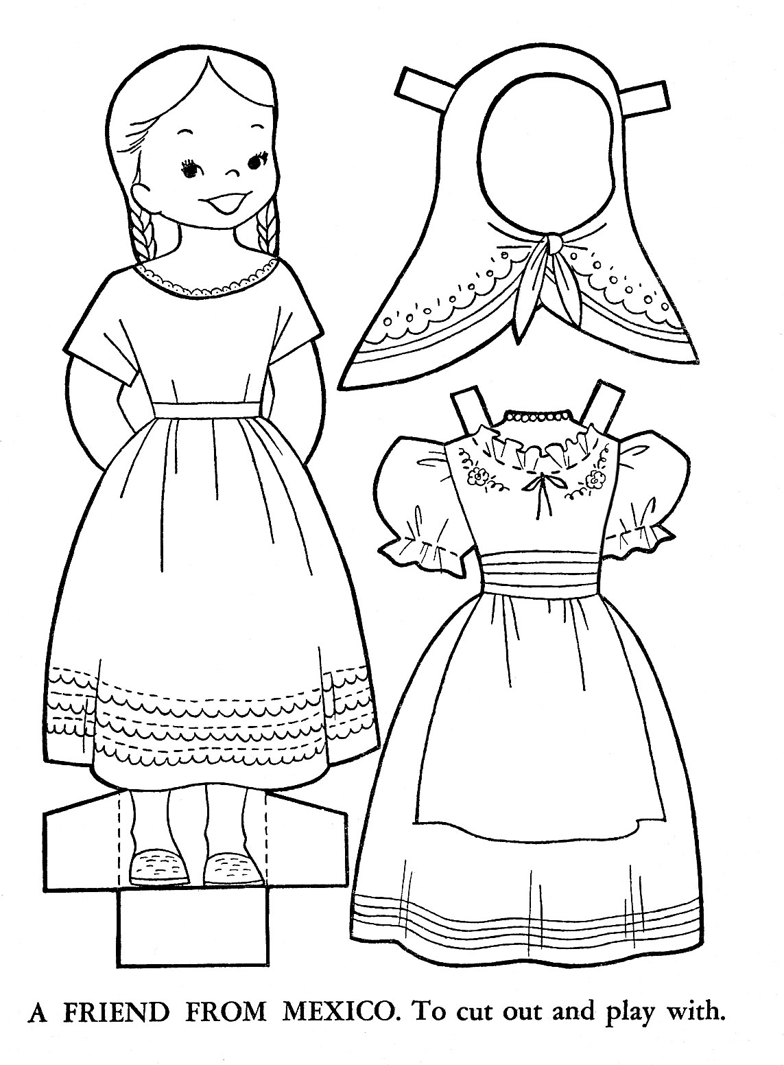 1143x1552 Mexico Coloring Pages