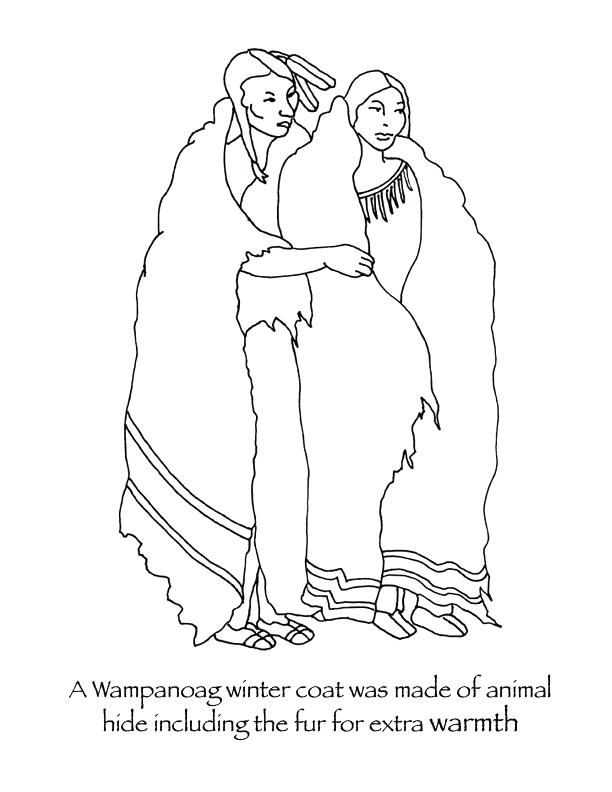Winter Clothing Coloring Pages Winter Coat Native Preschool Winter 612x792 Winter Clothing Coloring Pages Winter Coat Native Preschool Winter
