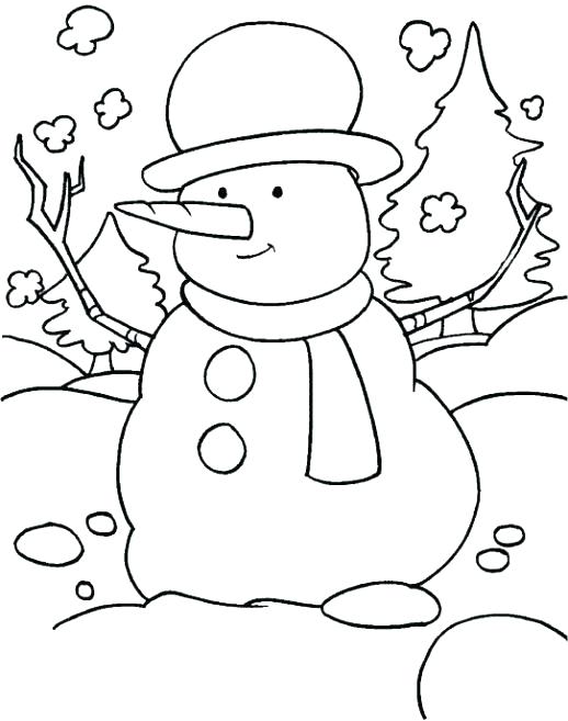 Winter Coloring Pages For Preschool Coloring Sheet Picture 518x657 Winter Coloring Pages For Preschool Coloring Sheet Picture