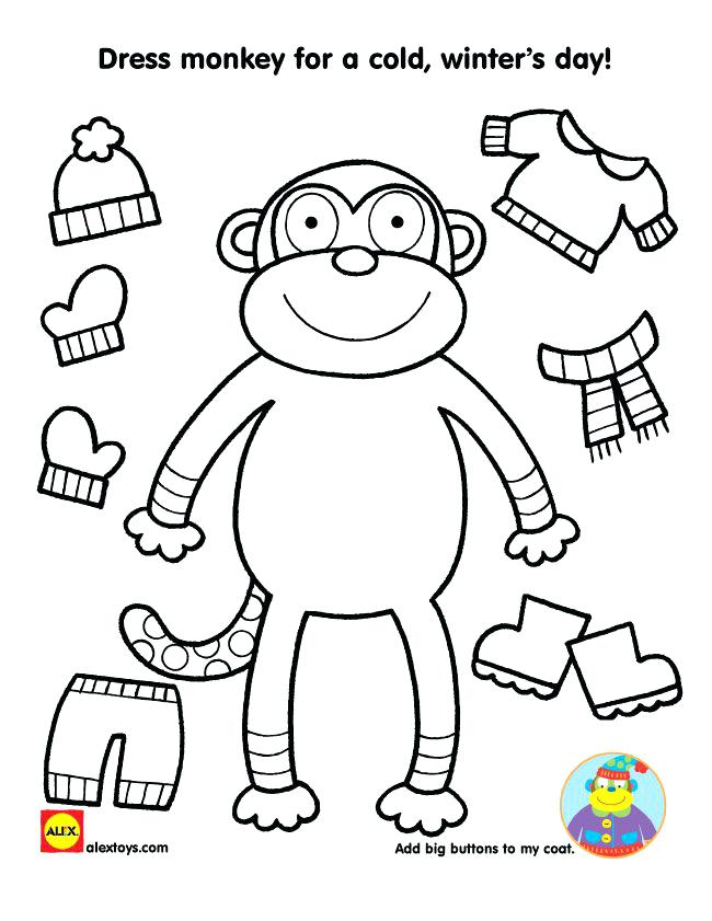 Winter Clothes Coloring Pages Bundled Up On Winter Clothes 650x841 Winter Clothes Coloring Pages Bundled Up On Winter Clothes