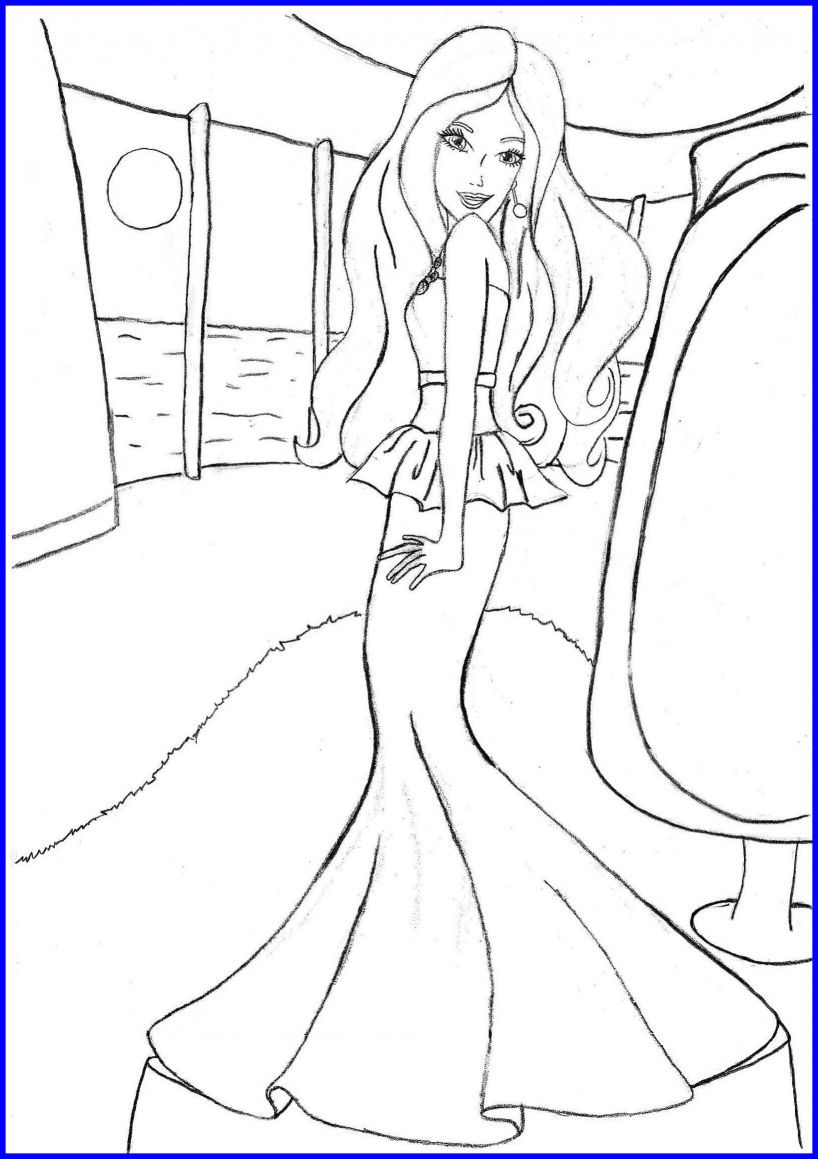 Best Barbie Spy Squad Coloring Pages Printable Books Pic 818x1159 Best Barbie Spy Squad Coloring Pages Printable Books Pic