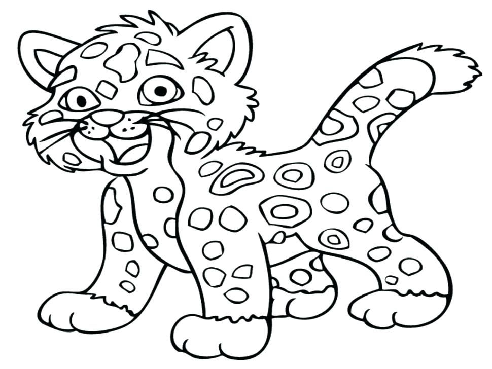 Leopard Print Coloring Pages Best Pages To Color Animals Kids 970x728 Leopard Print Coloring Pages Best Pages To Color Animals Kids