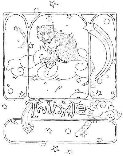 Clouded Leopard Coloring Page For Adults 400x508 Clouded Leopard Coloring Page For Adults