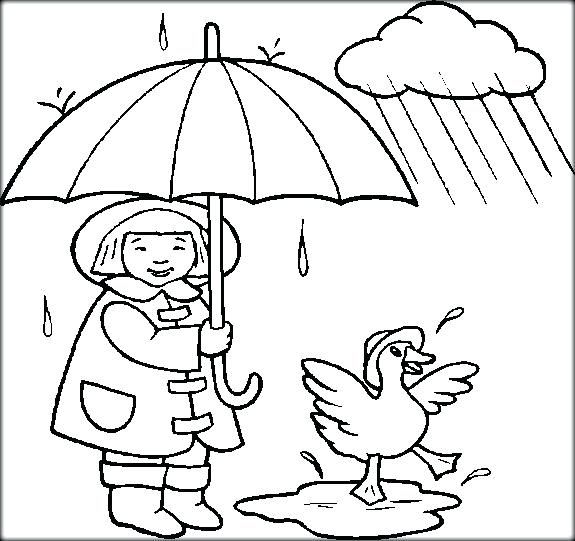 Inspirational Rainy Day Coloring Pages Preschoolers 575x541 Inspirational Rainy Day Coloring Pages Preschoolers
