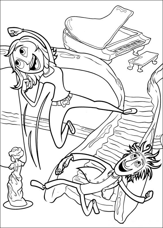 567x794 Kids N 32 Coloring Pages Cloudy With A Chance
