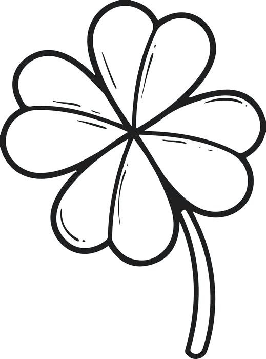 Clover Coloring Clover Coloring Page Clover Coloring Pages 519x700 Clover Coloring Clover Coloring Page Clover Coloring Pages