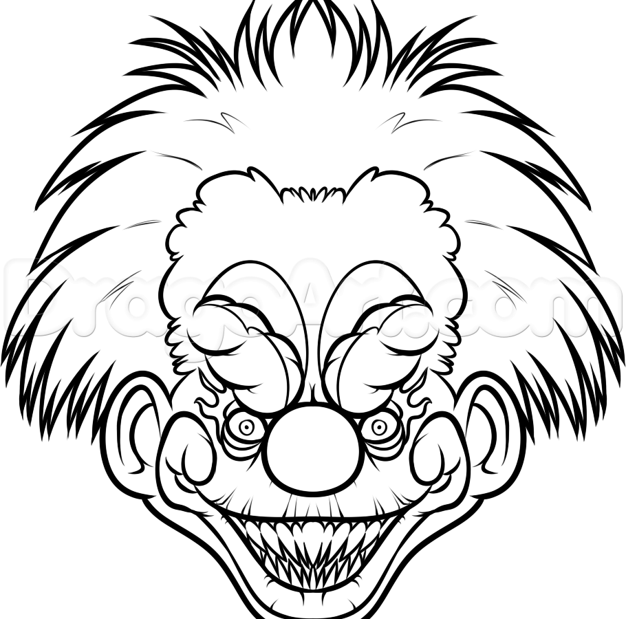 Scary Clown Coloring Pages To Download And Magnificent Clowns 910x900 Scary Clown Coloring Pages To Download And Magnificent Clowns