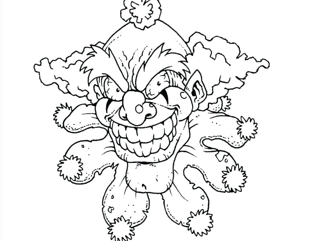 Good Clown Coloring Pages Graphic For Kids Of Hats Free Printable 1023x768 Good Clown Coloring Pages Graphic For Kids Of Hats Free Printable