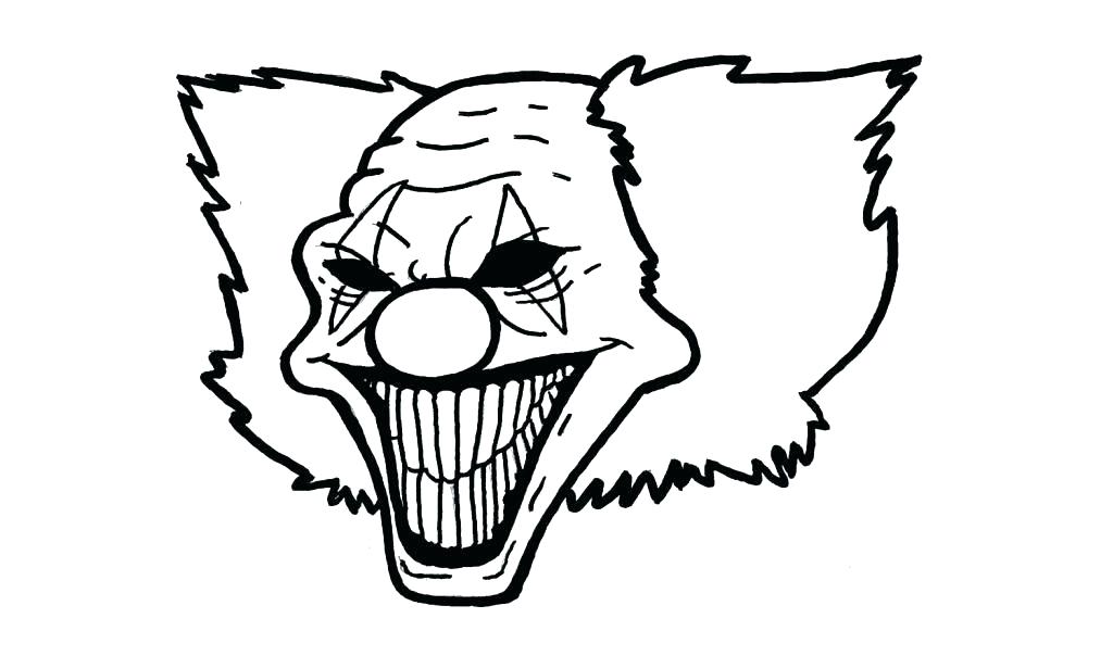 Scary Clown Coloring Pages Scary Clown Coloring Pages Scary Clown 1024x604 Scary Clown Coloring Pages Scary Clown Coloring Pages Scary Clown
