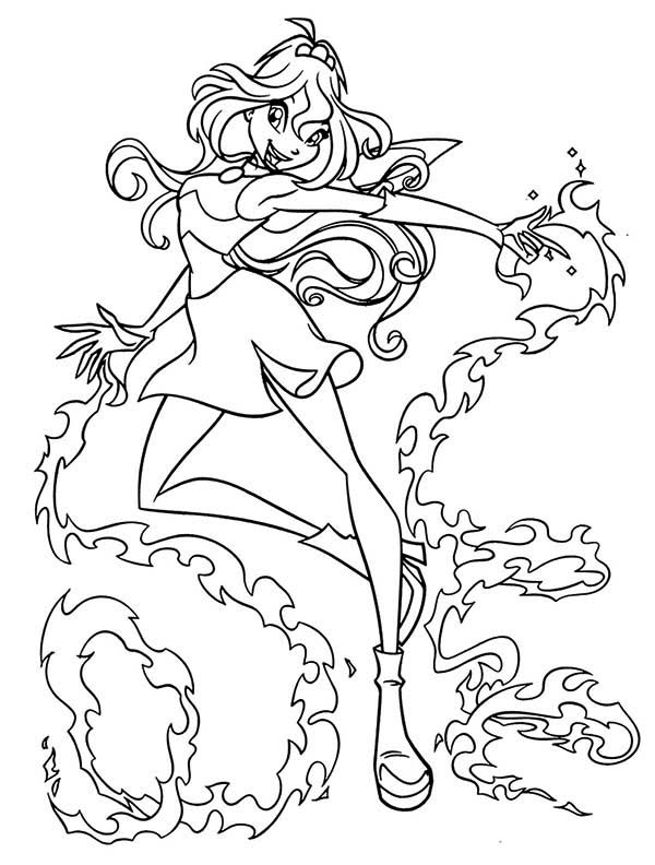 600x792 Princess Bloom Winx Club Coloring Pages (9) Batch Coloring