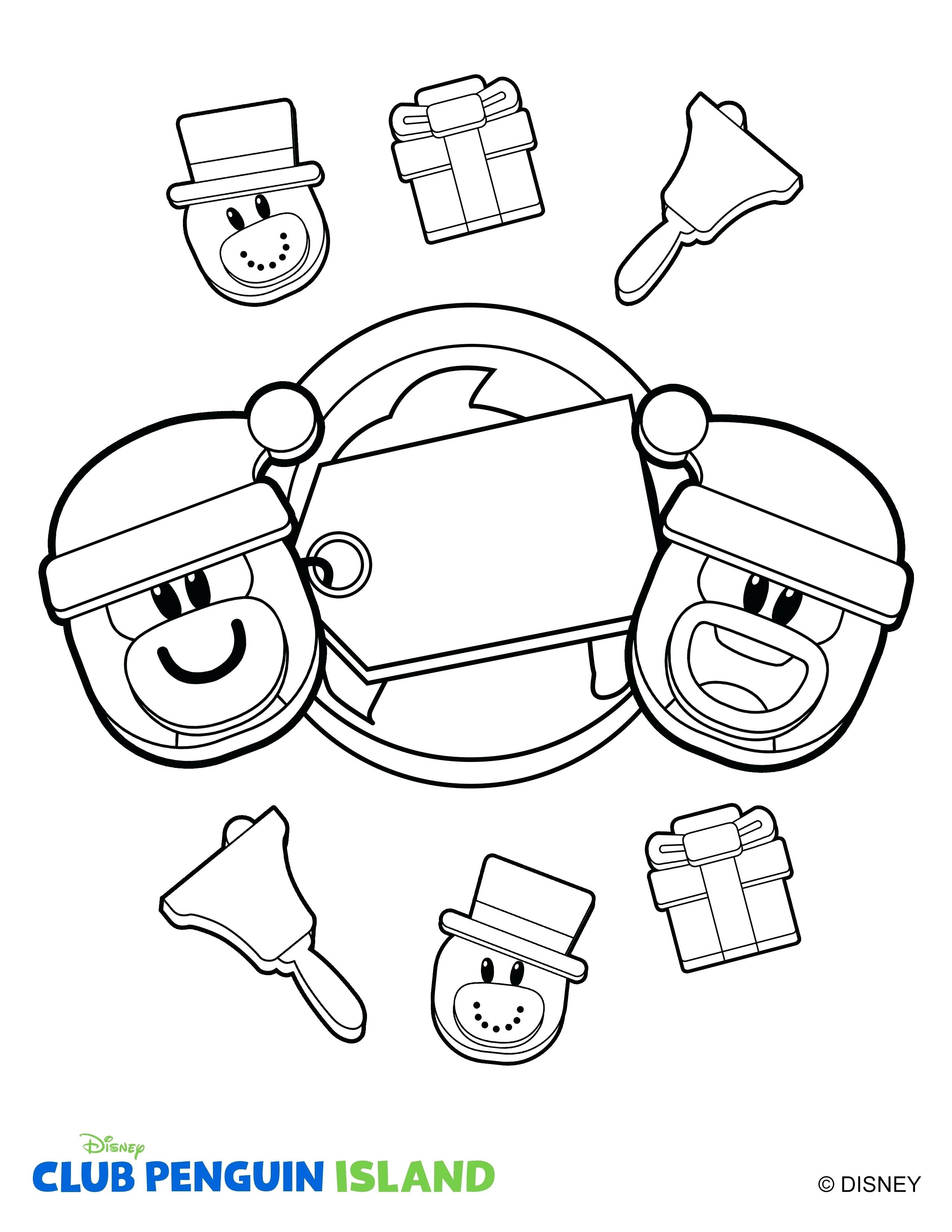 2550x3300 Awesome Club Penguin Coloring Pages Beautiful Penguin Coloring