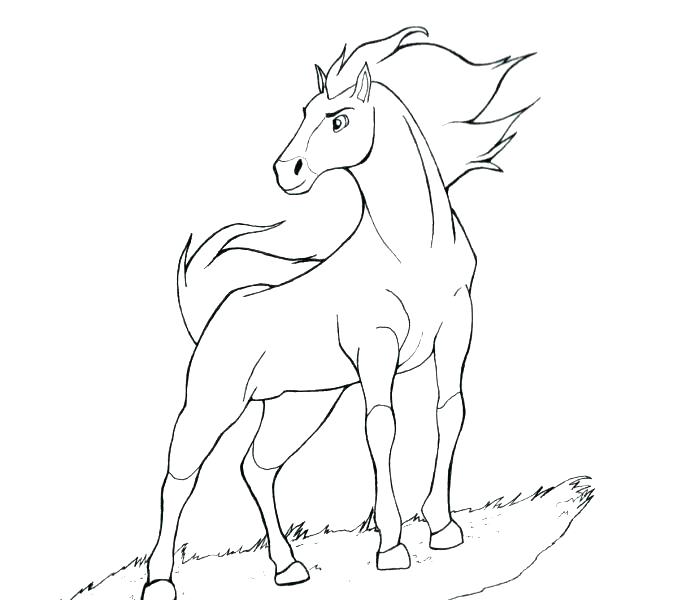 Printable Coloring Pages Of Horses Dazzling Ideas Printable 678x600 Printable Coloring Pages Of Horses Dazzling Ideas Printable