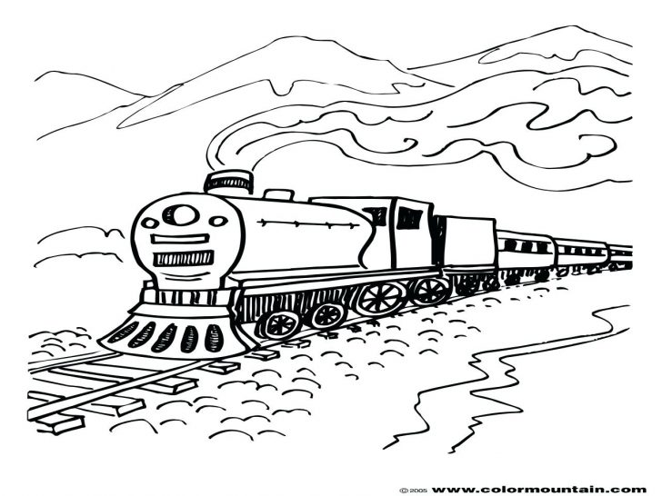 Operating Steam Train With Coal Coloring Page Pages Online 728x546 Operating Steam Train With Coal Coloring Page Pages Online