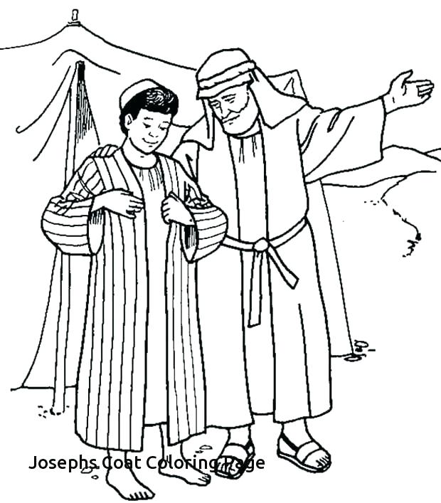 Joseph And The Coat Of Many Colors Coloring Page Coat Of Many 620x707 Joseph And The Coat Of Many Colors Coloring Page Coat Of Many