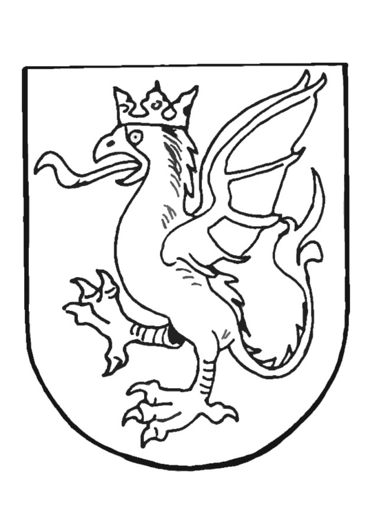 Coloring Page Coat Of Arms 531x750 Coloring Page Coat Of Arms